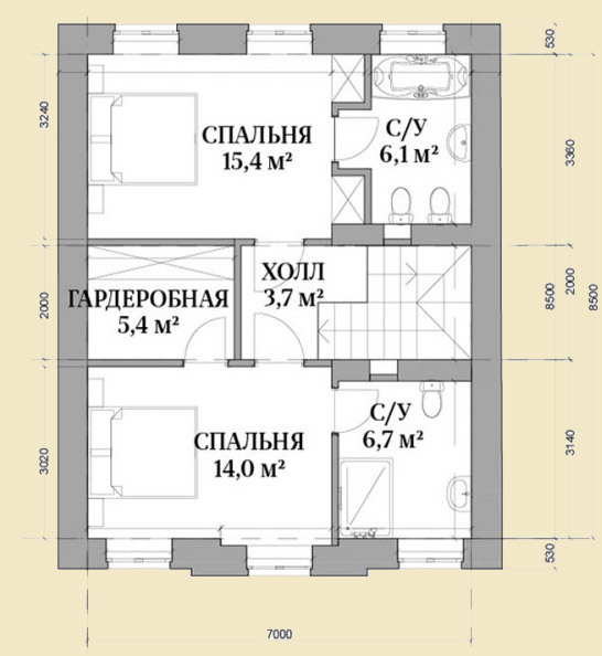 Продается дом, площадью 110.00 кв.м. Московская область, Истра городской округ, коттеджный поселок Мидлтон