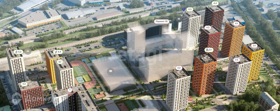 Продается 2-комнатная квартира, площадью 47.00 кв.м. Москва, проезд 1-й Грайвороновский, дом 3