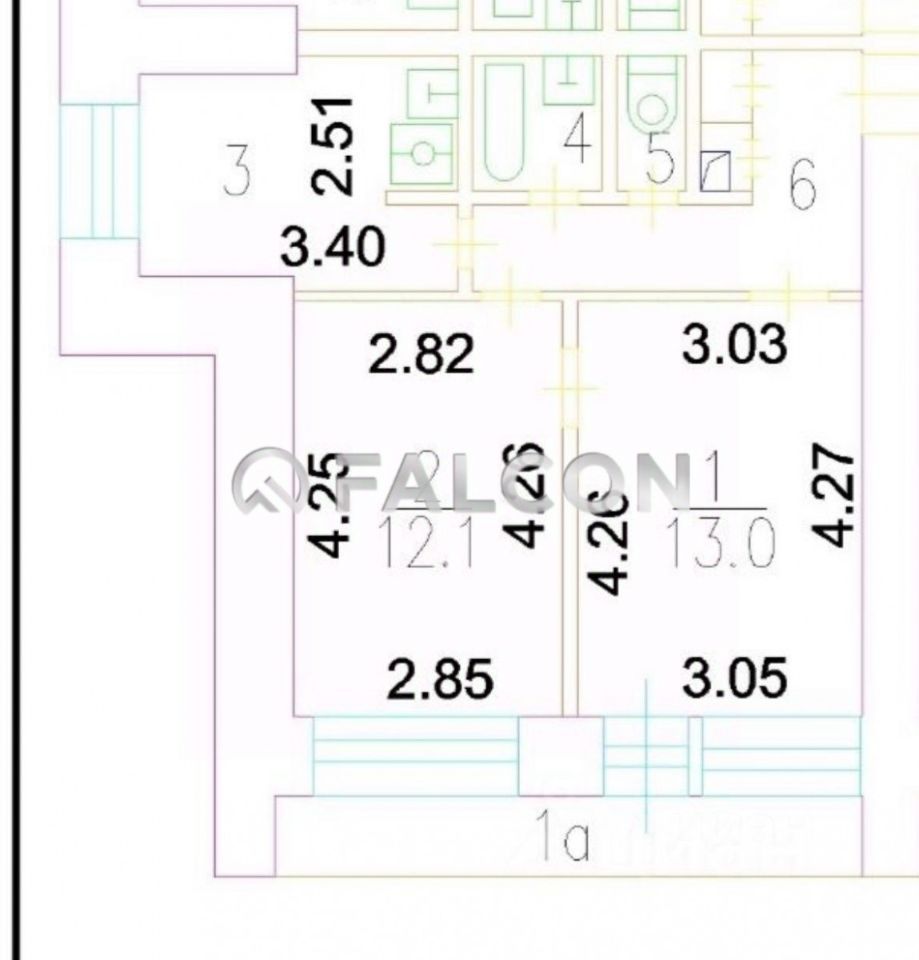 Продается 2-комнатная квартира, площадью 43.00 кв.м. Москва, улица Пресненский Вал, дом 26