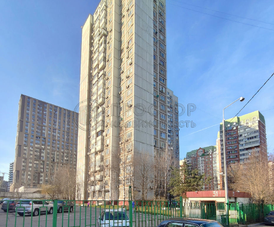 Продается 1-комнатная квартира, площадью 38.00 кв.м. Москва, улица Никулинская, дом 31