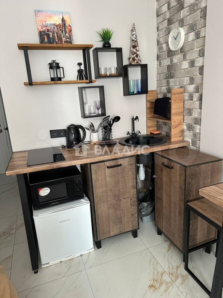 Продается 1-комнатная квартира, площадью 19.00 кв.м. Московская область, Ленинский район, деревня Сапроново, микрорайон Купелинка, улица Западный квартал, дом 6к2