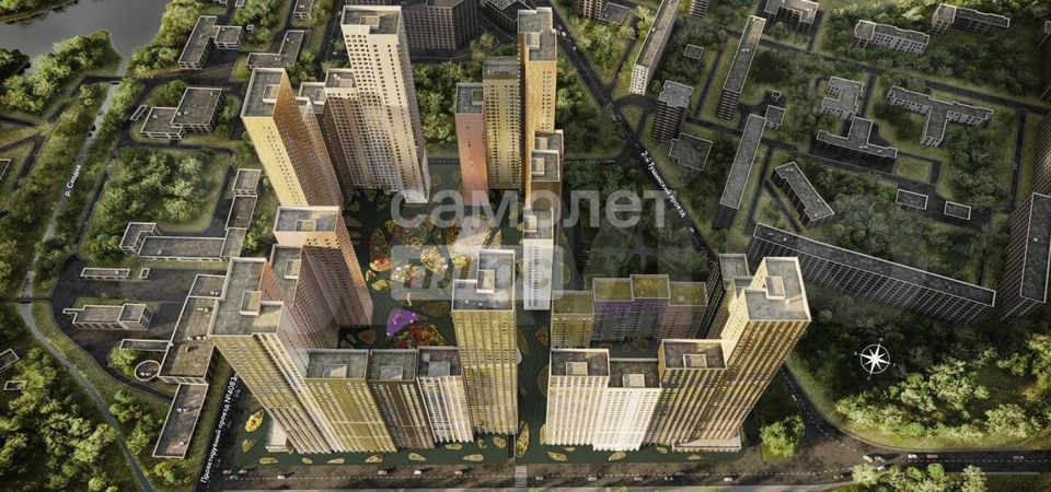 Продается 1-комнатная квартира, площадью 38.00 кв.м. Москва, проезд Строительный, дом 9