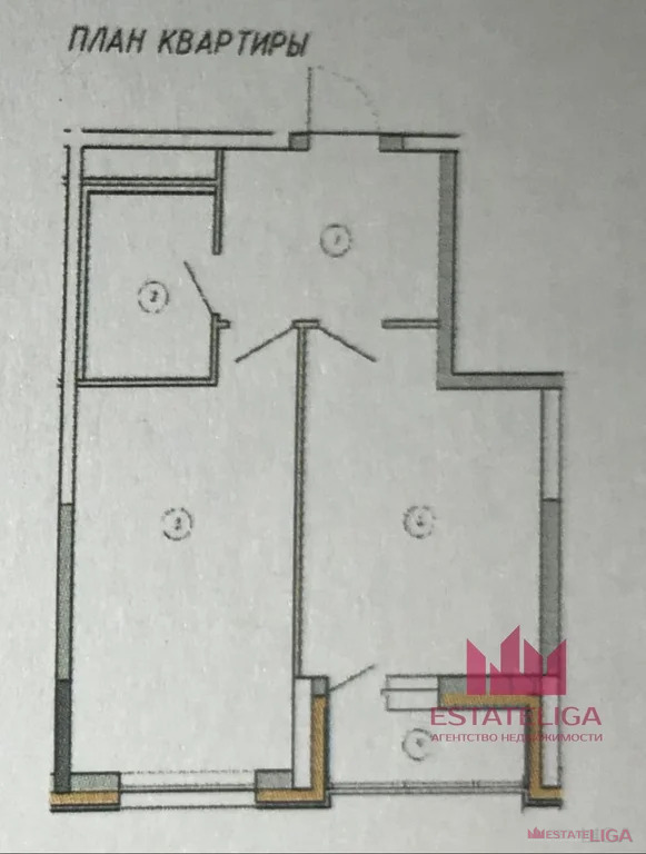 Продается 1-комнатная квартира, площадью 42.70 кв.м. Москва, проезд Каширский, дом 25к4