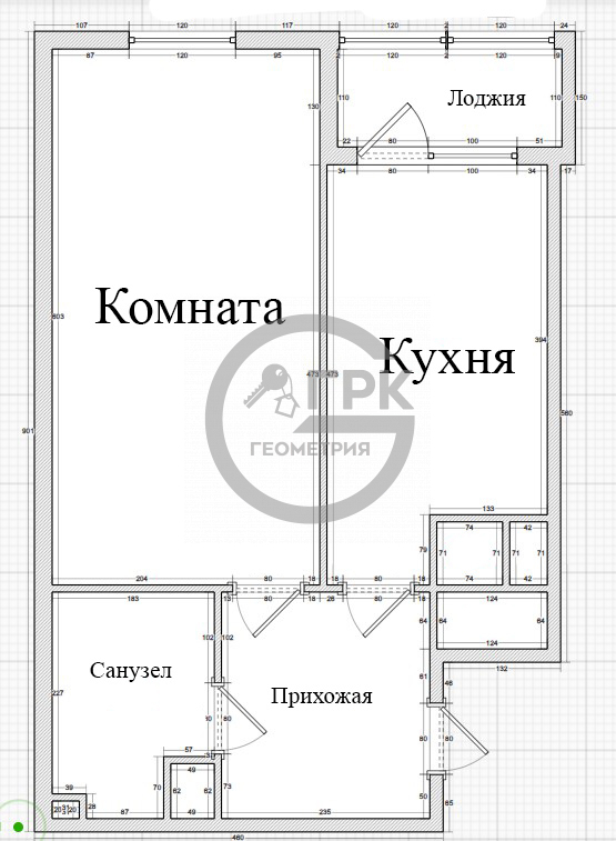 Продается 1-комнатная квартира, площадью 43.10 кв.м. Москва, улица Лосиноостровская