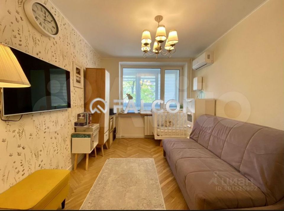 Продается 2-комнатная квартира, площадью 43.00 кв.м. Москва, улица Пресненский Вал, дом 26