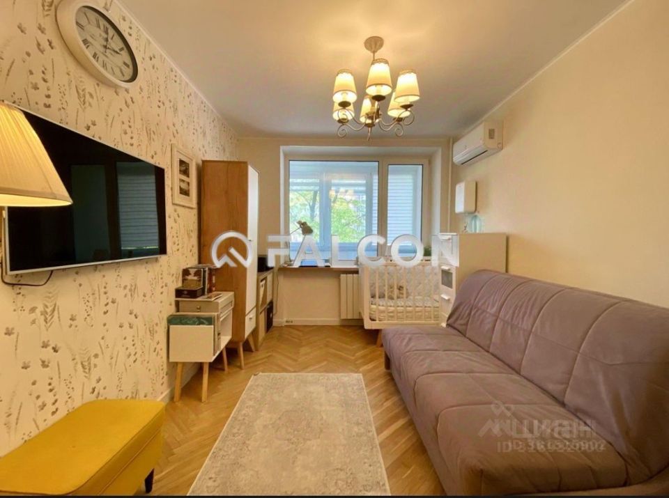 Продается 2-комнатная квартира, площадью 43.00 кв.м. Москва, улица Пресненский Вал, дом 26