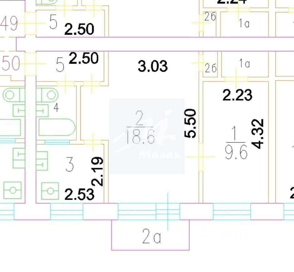 Продается 2-комнатная квартира, площадью 43.00 кв.м. Москва, улица Бурденко, дом 11ас2