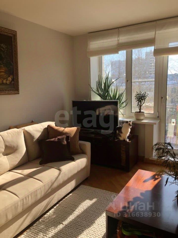 Продается 2-комнатная квартира, площадью 40.20 кв.м. Москва, улица Федоскинская, дом 2