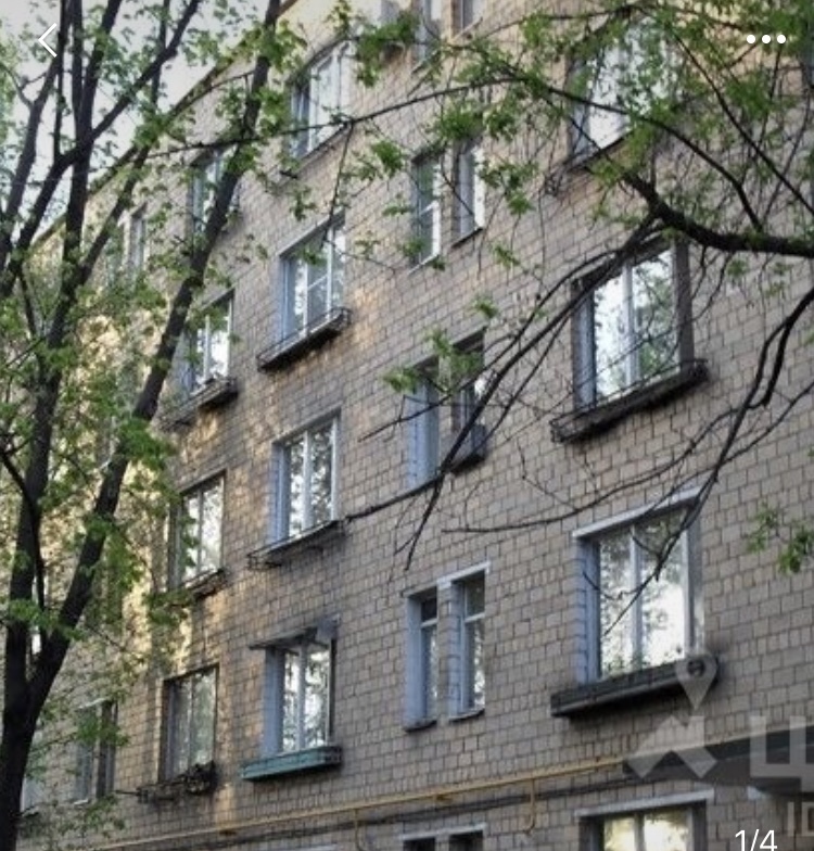 Продается 1-комнатная квартира, площадью 24.00 кв.м. Москва, улица Кусковская, дом 33