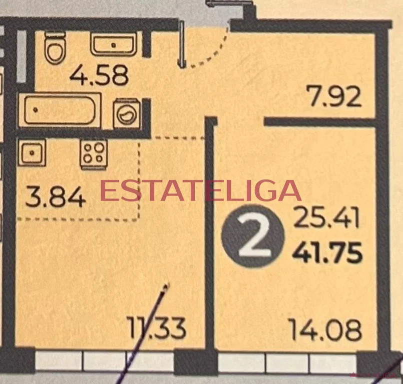 Продается 2-комнатная квартира, площадью 42.00 кв.м. Москва, улица Малая Почтовая, дом 12