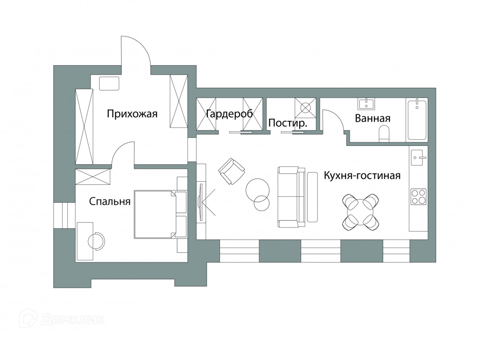 Продается 2-комнатная квартира, площадью 74.40 кв.м. Москва, набережная Котельническая