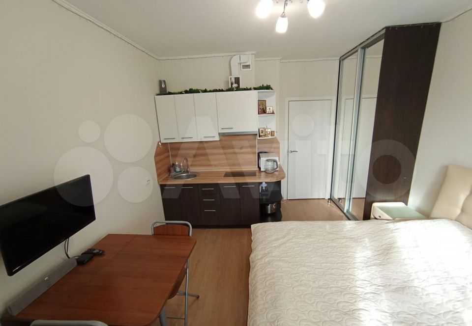 Продается 1-комнатная квартира, площадью 24.40 кв.м. Московская область, Ленинский район, поселок городского типа Мисайлово, микрорайон Пригород Лесное, Литературный бульвар, дом 2