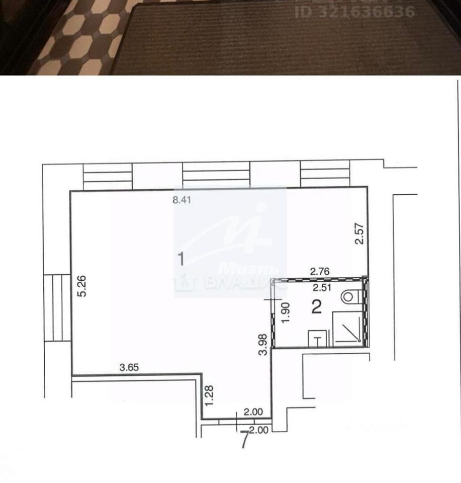 Продается 1-комнатная квартира, площадью 44.50 кв.м. Москва, улица Мясницкая