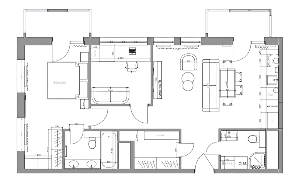 Продается 2-комнатная квартира, площадью 70.00 кв.м. Москва, проезд Невельского, дом 3к1