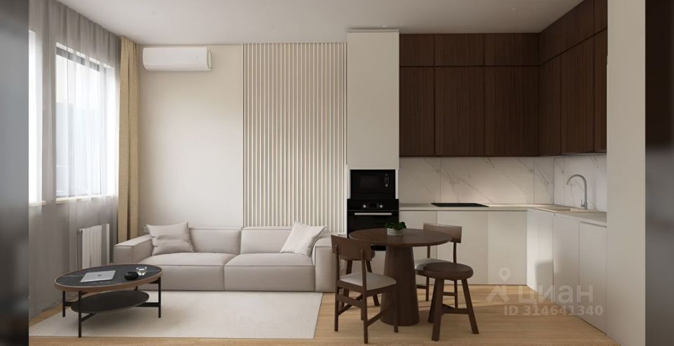 Продается 1-комнатная квартира, площадью 30.30 кв.м. Московская область, Пушкинский район, город Пушкино, Ярославское шоссе, дом 194