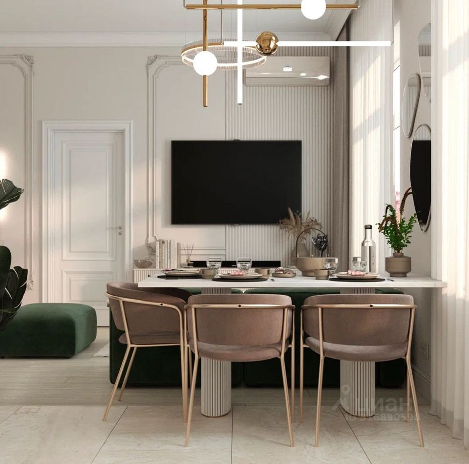 Продается 2-комнатная квартира, площадью 57.60 кв.м. Москва, улица 1-я Тверская-Ямская, дом 13с1