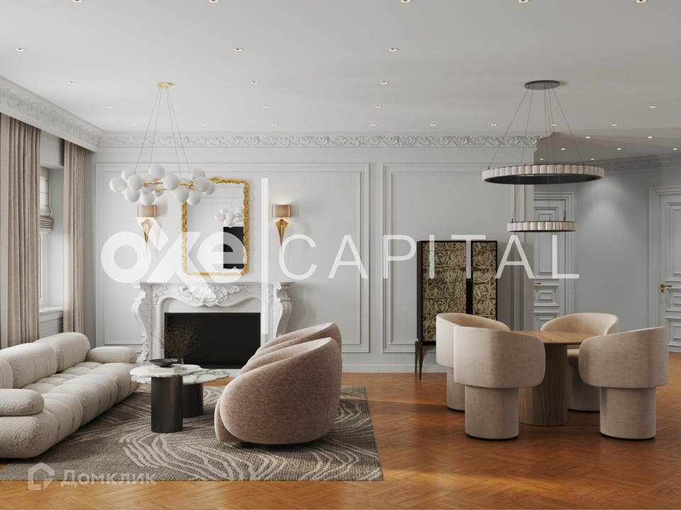 Продается 3-комнатная квартира, площадью 135.00 кв.м. Москва, переулок Козихинский Большой, дом 10