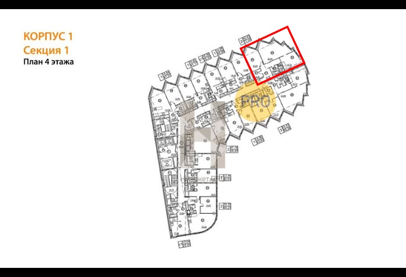 Продается 3-комнатная квартира, площадью 77.10 кв.м. Москва, улица Сокольнический Вал, дом 3