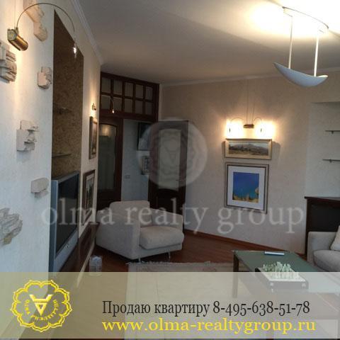 Продается 3-комнатная квартира, площадью 135.00 кв.м. Москва, улица Звенигородская, дом 8к1