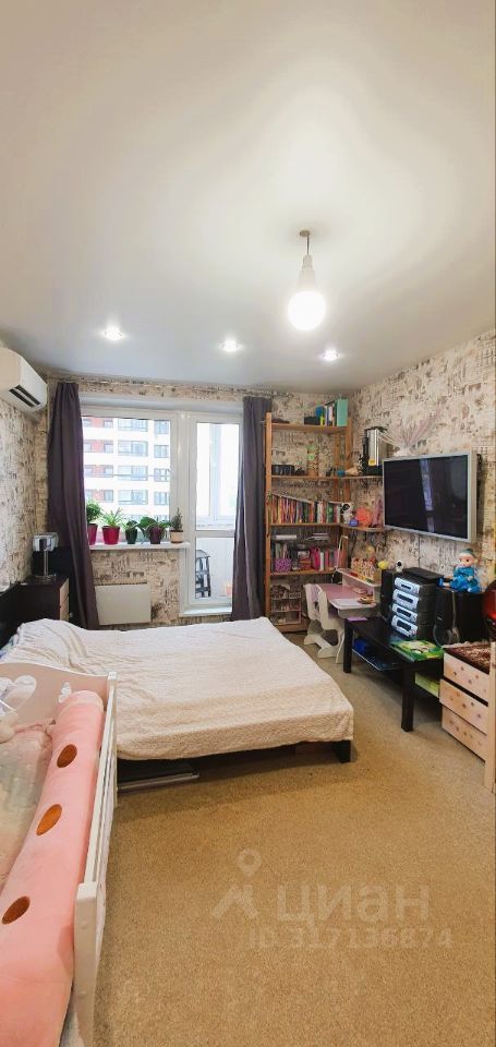 Продается 1-комнатная квартира, площадью 36.80 кв.м. Москва, улица Ярцевская, дом 27к7