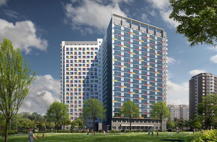 Микрорайон Щитниково Янтарный. Московская обл., Балашиха, Янтарный мкр.