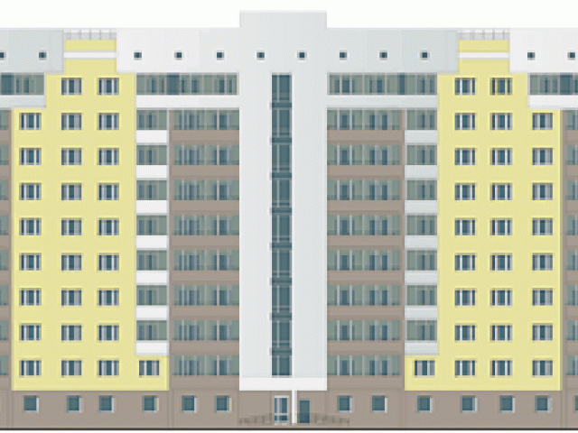 Жилой дом на Боголюбова. Московская обл., Дубна, Боголюбова пр-т, 16А