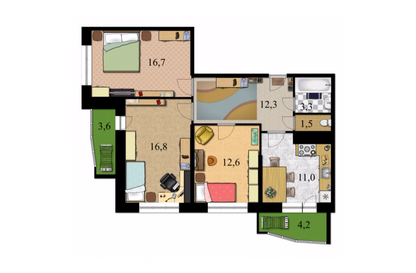 ЖК Афродита . Московская обл., Мытищи г/о, Мебельной Фабрики пос., Заречная ул.