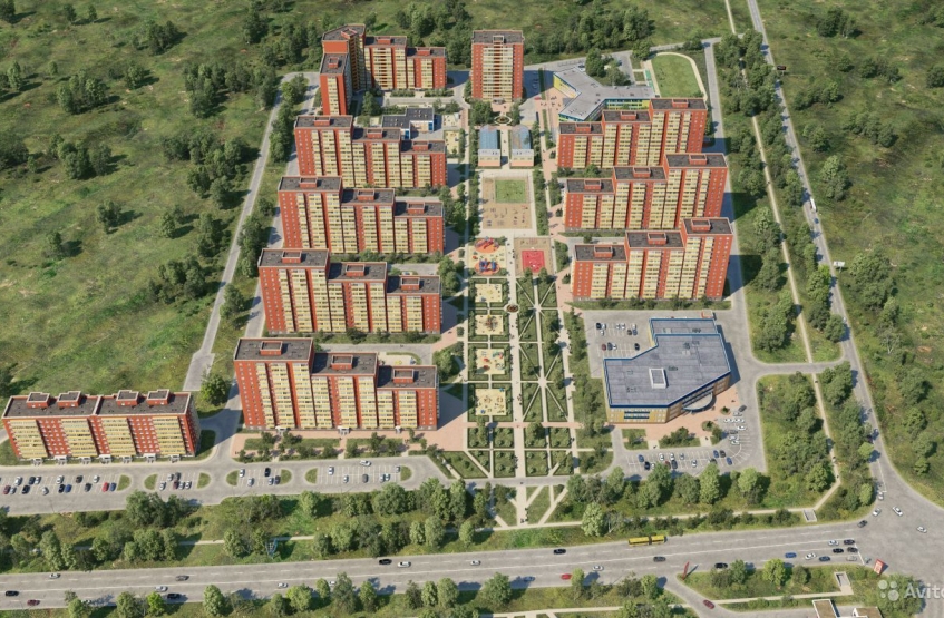 ЖК Новый Клин . Московская обл., Клин, Новый Клин мкр., Чайковского ул. 