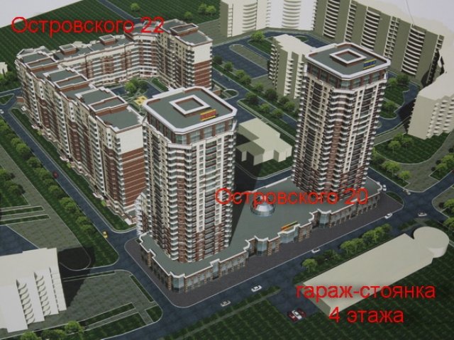 Жилой дом на Островского, 22. Московская обл., Пушкино, Островского ул., 22