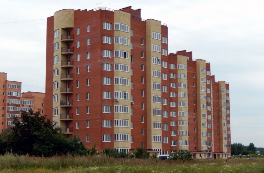 Микрорайон Заречье. Московская обл., Черноголовка, Береговая ул., Спортивный б-р, Соединительна ул.