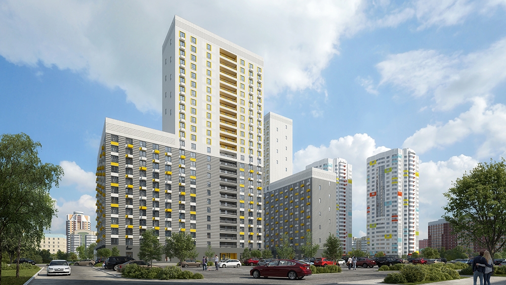 ЖК Новокуркино. Московская обл., Химки, Новокуркино р-н, мкр. 6-7-8