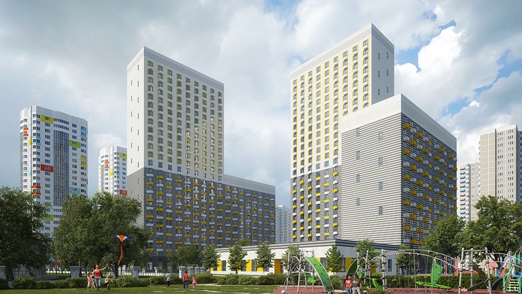 ЖК Новокуркино. Московская обл., Химки, Новокуркино р-н, мкр. 6-7-8