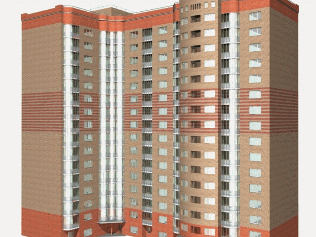 Жилой дом на Б. Серпуховской. Московская обл., Подольск, Б. Серпуховская ул., 14В