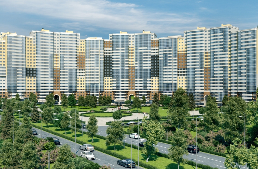 Мкр Одинбург. Московская обл., Одинцово, Северная ул.