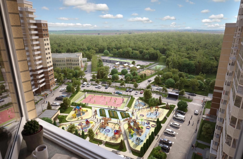 Мкр Одинбург. Московская обл., Одинцово, Северная ул.