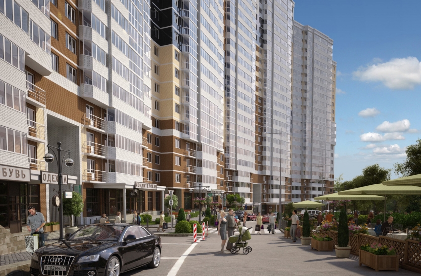 Мкр Одинбург. Московская обл., Одинцово, Северная ул.