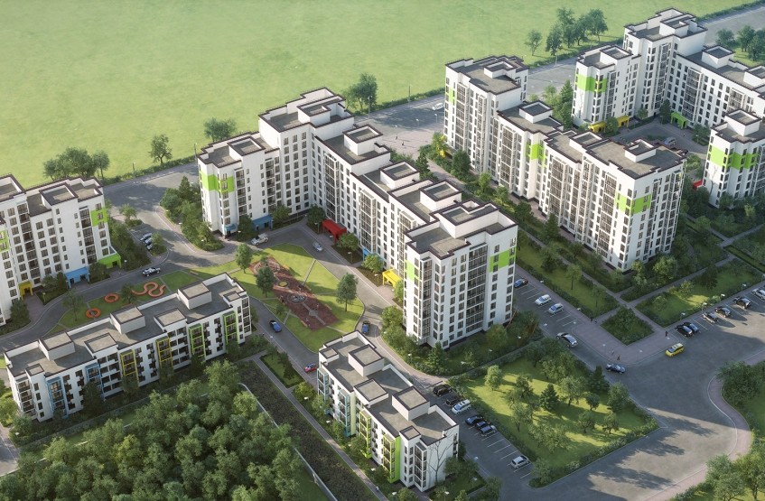 ЖК Ново-Молоково. Московская обл., Ленинский р-н, Молоково, Ново-Молоковский бул.