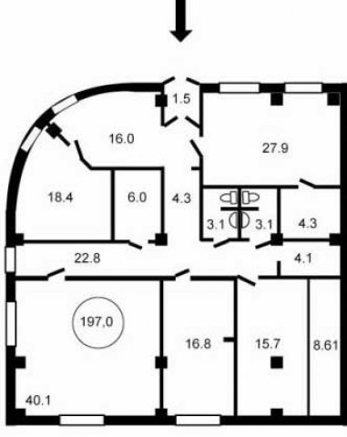 Планировка квартир в домах серии ЭГП (ЭДСК)