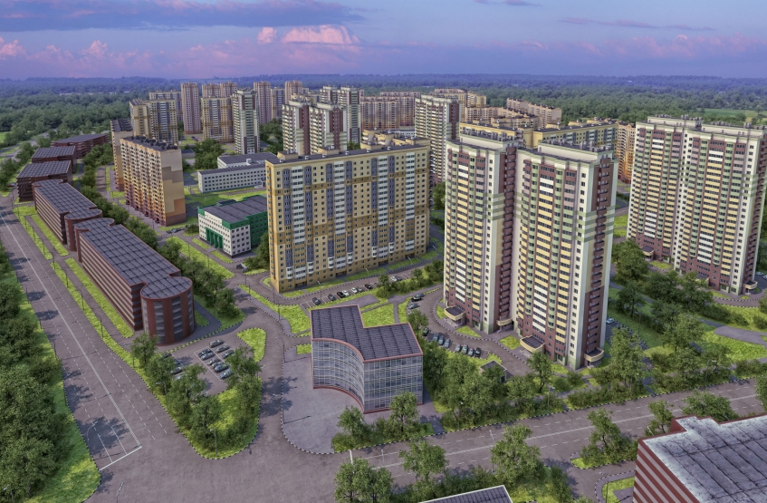 Мкр Новая Трехгорка . Московская обл., Одинцово, Новая Трехгорка мкр.