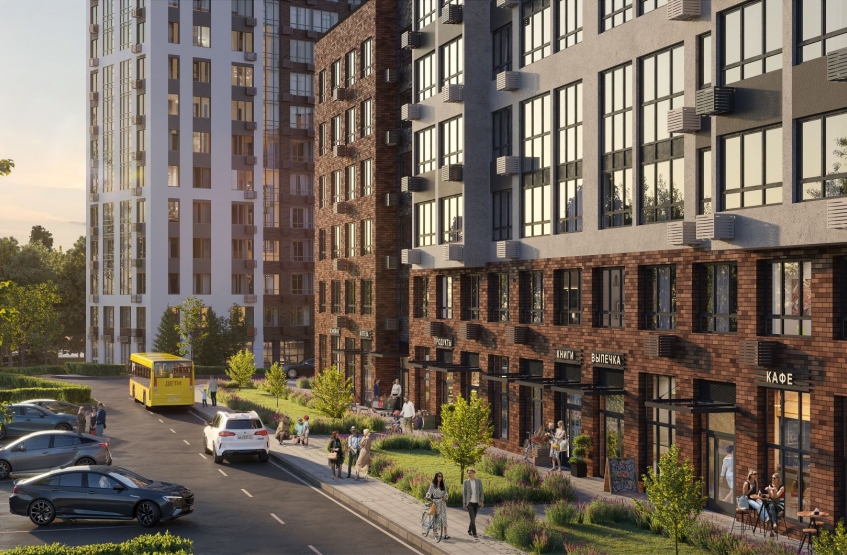 Жилой район Испанские кварталы. Москва, Сосенское пос., в районе Николо-Хованское дер.