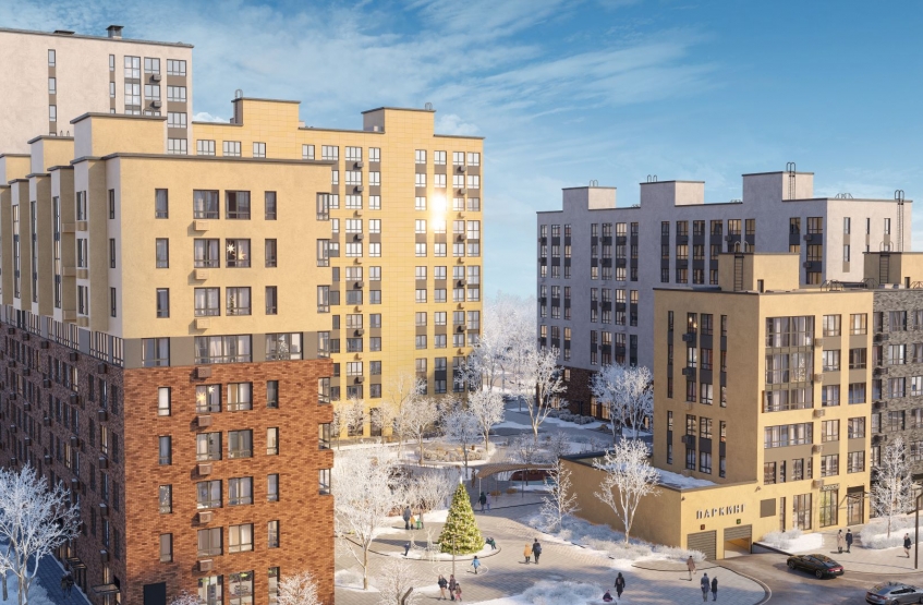 Жилой район Испанские кварталы. Москва, Сосенское пос., в районе Николо-Хованское дер.