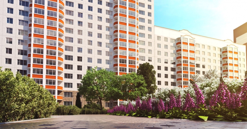 Мкр Новое Бутово. Москва, Язово дер., Новое Бутово мкр., Чечерский пр-д