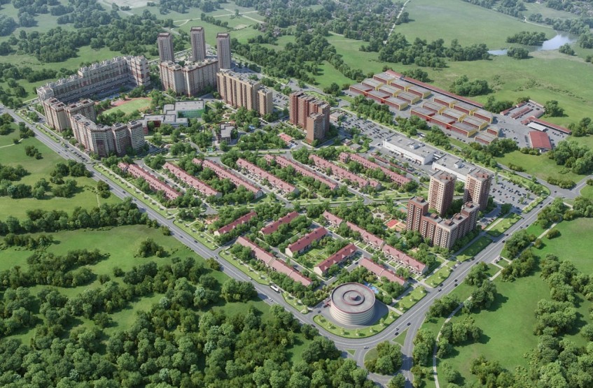 ЖК Десятка . Московская обл., Раменское, Донинское ш., 10 мкр.