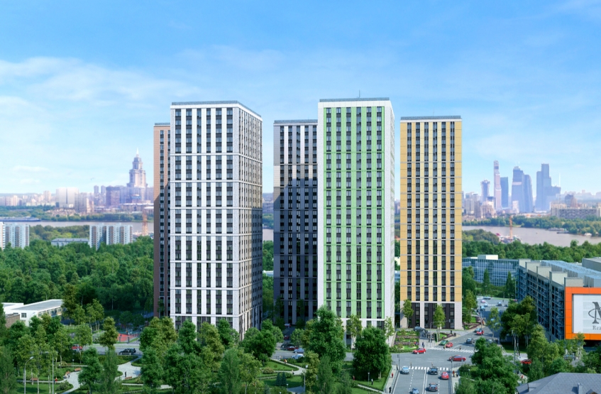 Квартал Водный. Москва, Кронштадтский бул., 6, корп. 1-5