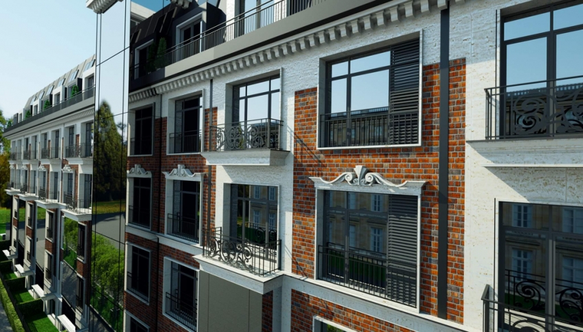 Лофт Clerkenwell House loft-style apartments. Москва, Комсомольский пр-т, 42, стр. 2