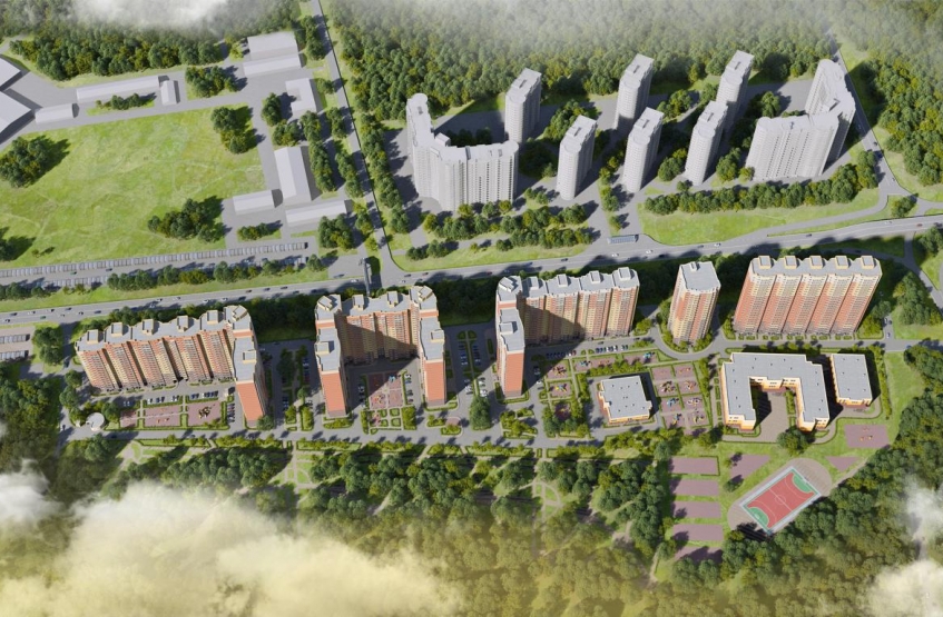 ЖК Весенний . Московская обл., Подольск, Сосновый Бор пос.