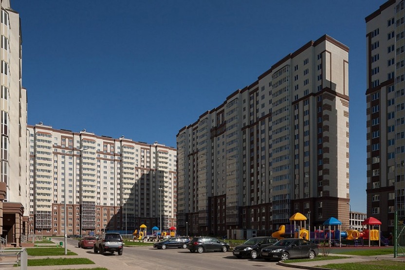 Мкр. Новое Домодедово. Московская обл., Домодедово, Новое Домодедово мкр, Курыжова ул.