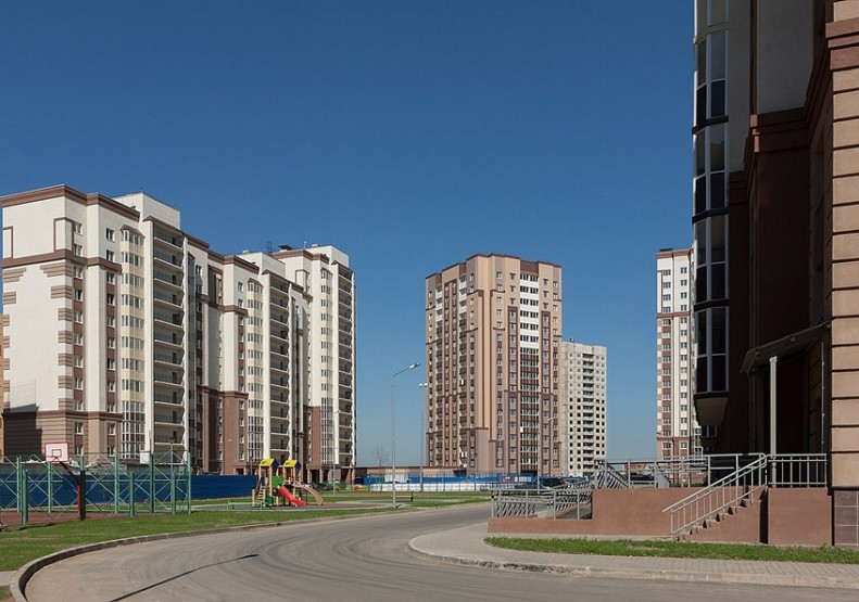 Мкр. Новое Домодедово. Московская обл., Домодедово, Новое Домодедово мкр, Курыжова ул.