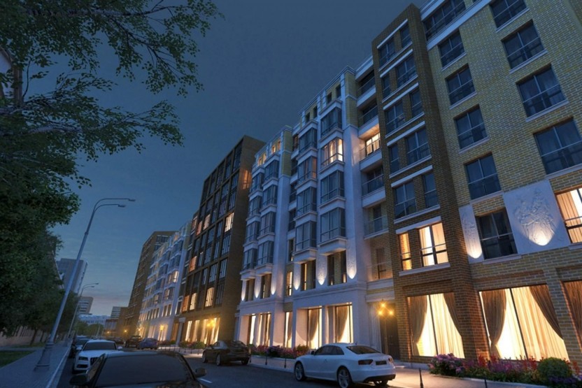 ЖК BARRIN HOUSE. Москва, Малая Пироговская ул., 8