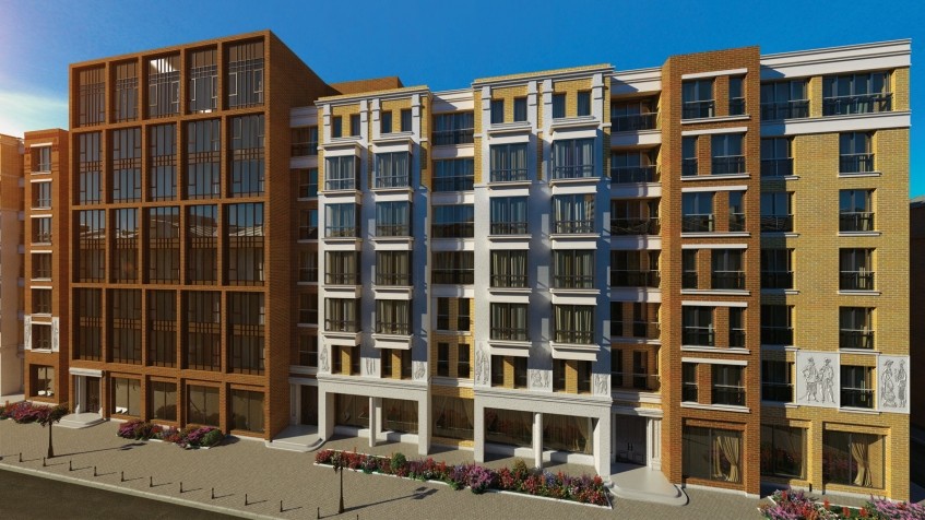 ЖК BARRIN HOUSE. Москва, Малая Пироговская ул., 8